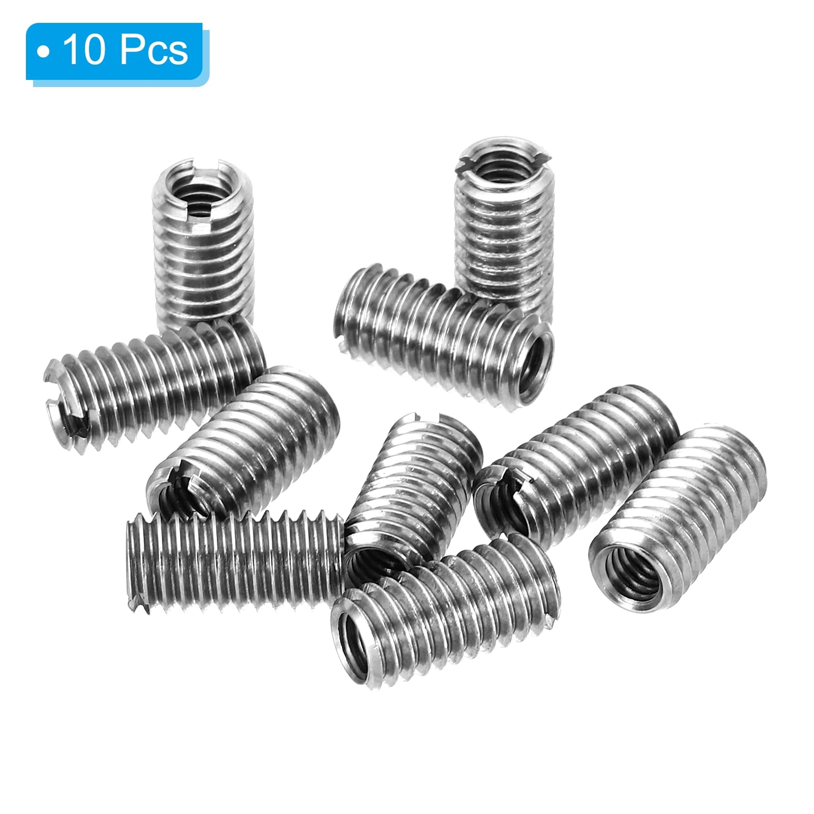 Amazon | PATIKIL ねじアダプタ スリーブ削減ナット 10個 M6*1オス M4